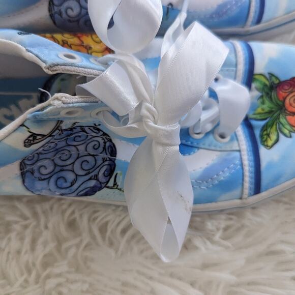 Women's Vans Old School Devil Fruit 8 Mens 6.5 Ribbon Laces Pineapple - Picture 5 of 7